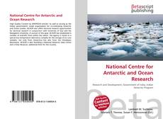 Buchcover von National Centre for Antarctic and Ocean Research