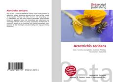 Buchcover von Acrotrichis sericans
