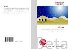 Couverture de Acrux