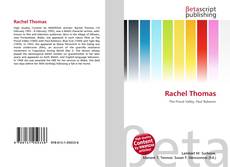 Buchcover von Rachel Thomas