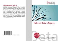 Copertina di National Helium Reserve