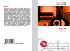 Copertina di NDDO