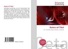Copertina di Rulers of Tikal
