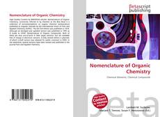 Couverture de Nomenclature of Organic Chemistry