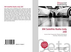 Buchcover von XM Satellite Radio Indy 200