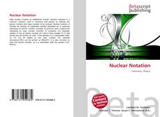 Copertina di Nuclear Notation