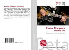 Copertina di Richard Thompson (musician)
