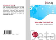Reproductive Toxicity kitap kapağı