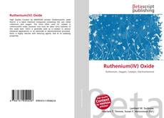 Copertina di Ruthenium(IV) Oxide