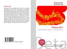 Copertina di Prince Far I