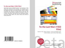 Couverture de To the Last Man (1933 Film)