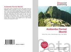 Copertina di Acobamba (Tarma) (Bezirk)