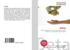 Buchcover von Ackey