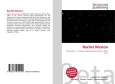 Buchcover von Rachel Weston