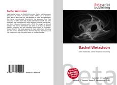 Buchcover von Rachel Wetzsteon