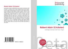 Copertina di Robert Adair (Cricketer)