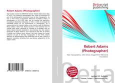 Copertina di Robert Adams (Photographer)