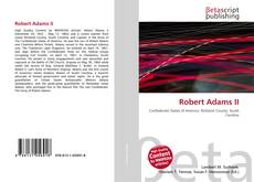 Copertina di Robert Adams II