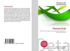 Buchcover von Thomas Erak