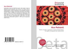 Copertina di Aco Petrović
