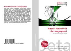 Copertina di Robert Ainsworth (Lexicographer)