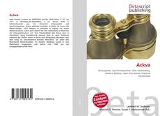 Buchcover von Ackva