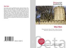 Copertina di Wai Ren