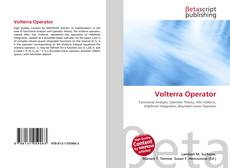 Couverture de Volterra Operator
