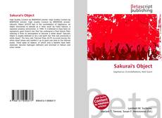 Couverture de Sakurai's Object
