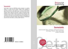 Couverture de Semeiotic