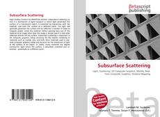 Copertina di Subsurface Scattering