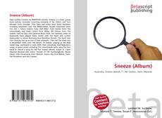 Couverture de Sneeze (Album)