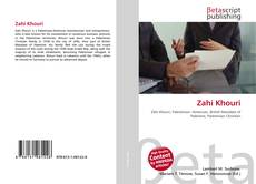 Couverture de Zahi Khouri