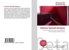 Copertina di Volume Spread Analysis