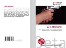 Copertina di Zahid Mubarek