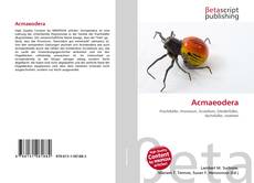 Couverture de Acmaeodera