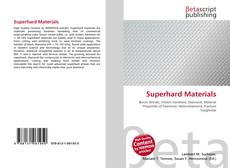 Buchcover von Superhard Materials