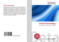 Couverture de School Psychology