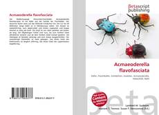 Copertina di Acmaeoderella flavofasciata