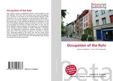 Bookcover of Occupation of the Ruhr