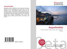 Copertina di Acquafondata