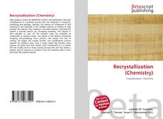 Couverture de Recrystallization (Chemistry)