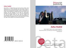 Couverture de Zaha Hadid