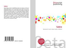 Capa do livro de Sabre 
