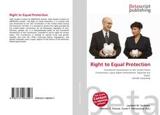 Couverture de Right to Equal Protection