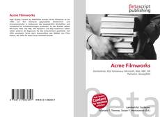Capa do livro de Acme Filmworks 