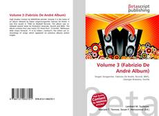Couverture de Volume 3 (Fabrizio De André Album)
