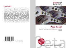 Capa do livro de Papa Roach 