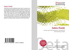 Capa do livro de Sabre (Tank) 
