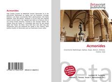 Couverture de Acmonides